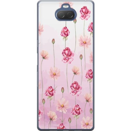 Yhteensopiva Puhelinkuori Sony Xperia 10 Plus Rose Petal Whisper