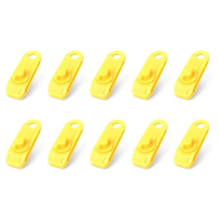 Genanvendelige Højtydende Linoleumklemmer 10 stk. Presenningklemme G