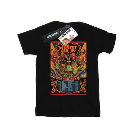 Disney Mens The Muppets The Muppet Show Poster T-Shirt XL Svart