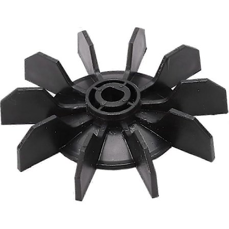 Lille luftkompressor ventilatorblad, luftkompressor tilbehør, direkte-på-linje motorblad, 14 mm OD 135 mm aksel