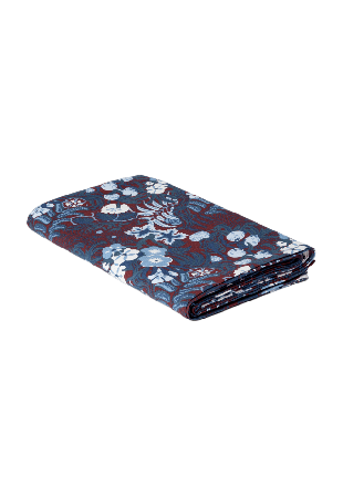 Åhléns Home Bordsduk FLORETTE 145x250 cm Bordstextil Blå ONESIZE