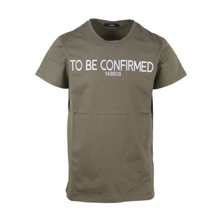 14 Bros, T-Shirts Zielony, Mężczyzna, Rozmiar: S