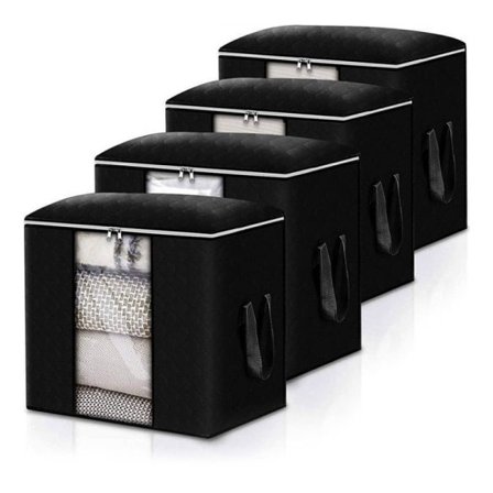 Förvaringsväskor [2-Pack] Stor filt Klädorganisator