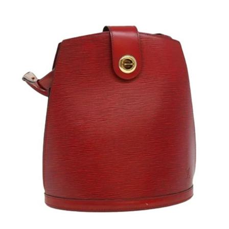 Louis Vuitton Vintage Pre-owned Leather louis-vuitton-Väska röd, Dam Vintage Väskor, Dam, Storlek: ONE SIZE