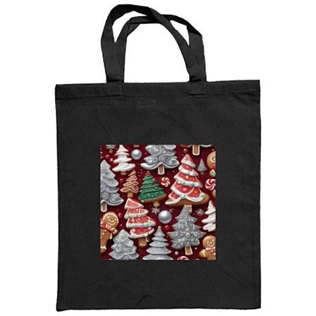 Kangaskassi Joulupipareiden mallit piparkakut kuuset karkkipötkä piparkakku jouluaiheet lomataide