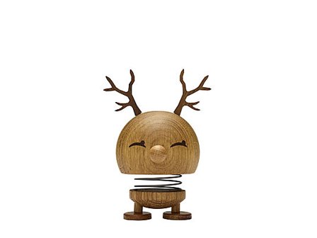HOPTIMIST Figur Reindeer Bimble M Oak