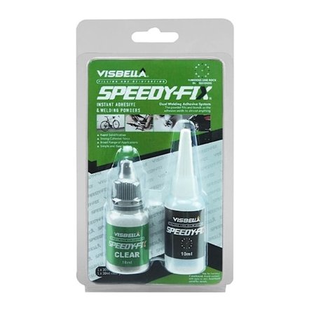 Visbella Speedy Fix - Snabblagning av de flesta material - Transparent