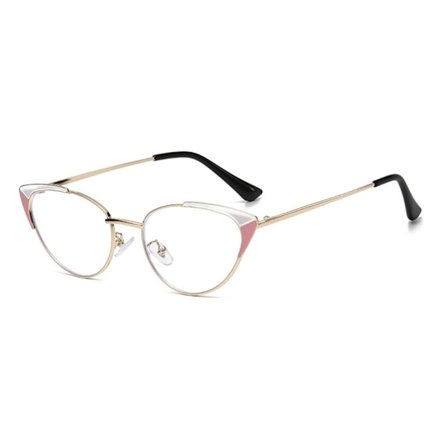 Anti-blått ljus glasögon runda glasögon 4 4