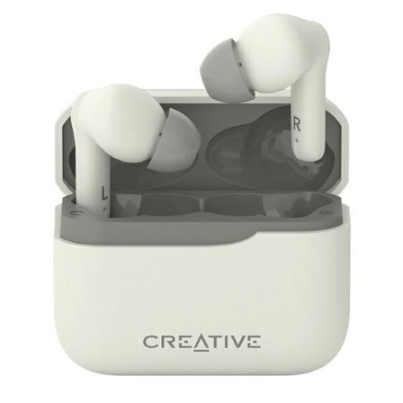 Kreative In-Ear Hovedtelefoner Trådløse ANC Zen Air Plus - Creme