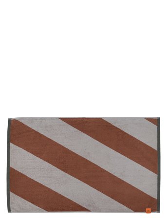 Mette Ditmer Diagonal Bath Mat - Brown - 50X 80CM