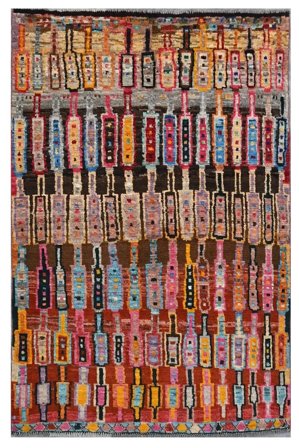 Lille Berber Colourful Tæppe 116X179 Uld