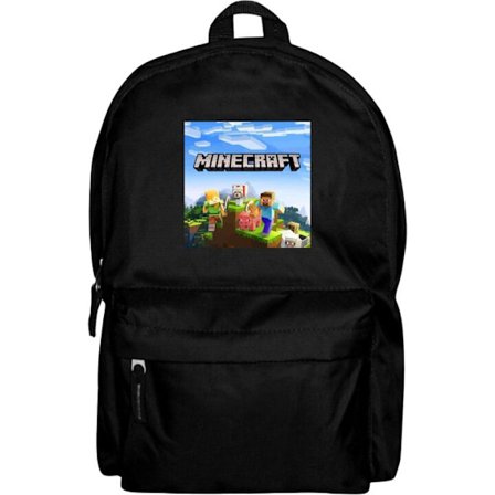 Ryggsäck för Barn | Lätt och Praktisk Minecraft Creeper block pixel retro gaming