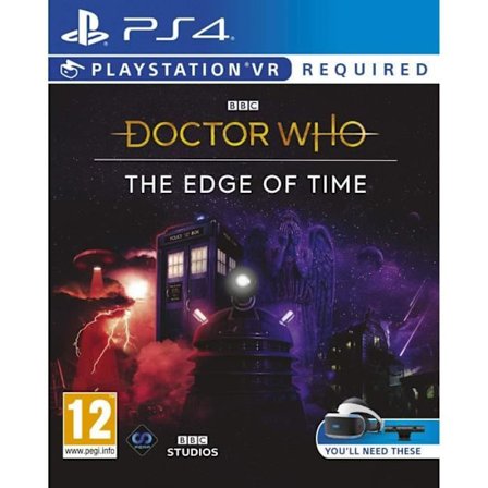 Videospel - Doctor Who: The Edge Of Time - PS4 - Svart - För vuxna - Pussel och monster