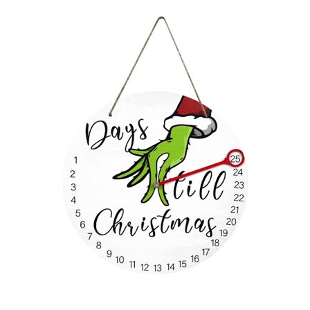 Innendørs og utendørs juledekorasjon, adventskalender for alle stil 1 KLB