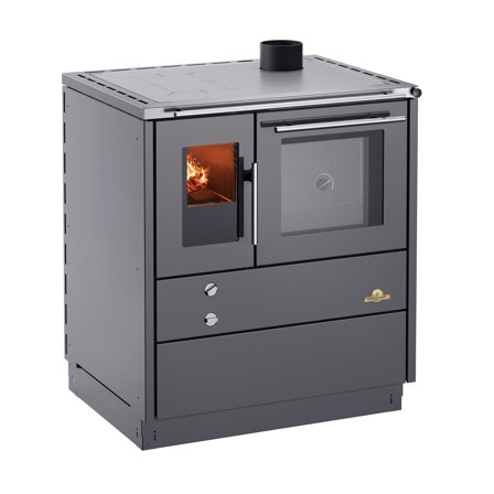 Josef davidssons Heimdall 790 vedspis med toppanslutning, grå | Vitvaror > Vedspisar | Bagaren och Kocken