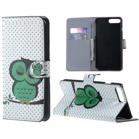 Plånboksfodral Iphone 7 Plus – Prickigt med Uggla