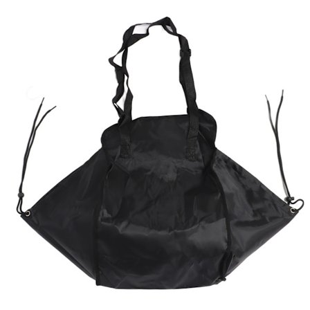 Bilseteorganisator i Oxford-stoff, sammenleggbar hengekøyeoppbevaringsveske, 52 cm lang, 33 cm bred, svart