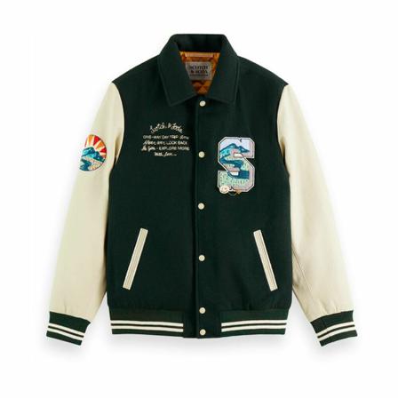 Scotch & Soda, jack Zielony, Mężczyzna, Rozmiar: M