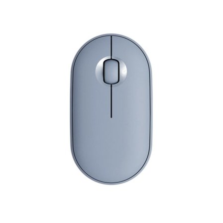 IC Bluetooth-mus - Ultra-tunn Mini Tyst Trådlös Mus - Blå