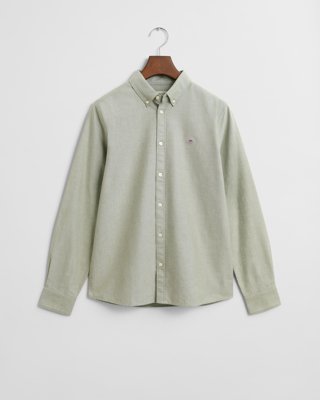 GANT - Shield Oxfordskjorte til ungdom washed olive
