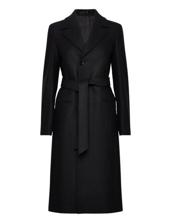 Zadie Coat Outerwear Coats Winter Coats Sort Filippa K