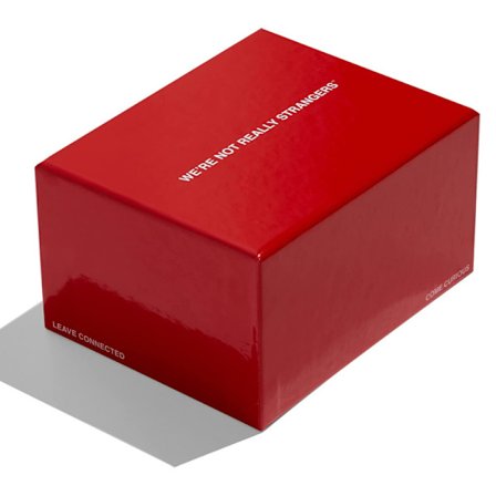 Samtalekort, We Are Not Real Strangers kortspil, Interaktion