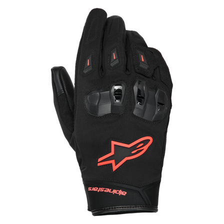 Rękawice Motocyklowe SP X Z Drystar Czarny/Czerwony/Fluorescencyjny M