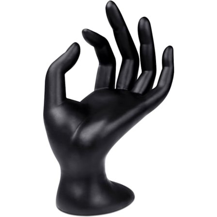 Svart skyltdocka smyckesställ - Armband, klocka, armband displayställ