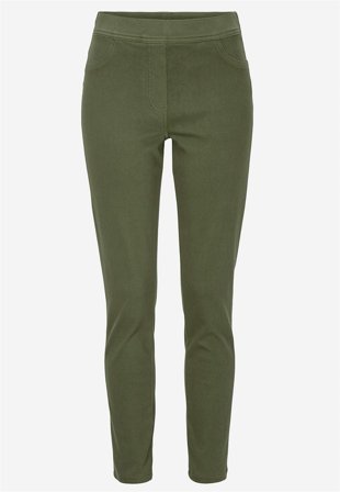 Cellbes of Sweden - Elastiske leggings i grøn til damer i størrelse 34/36