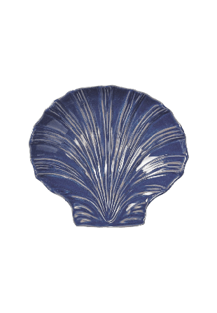 Pick A Poppy Shell Stor Skål - 31x35cm Serveringstillbehör 31x35 cm