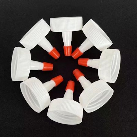 Naturlig röd spets Yorker Cap Dispensing Caps Replacement Caps för