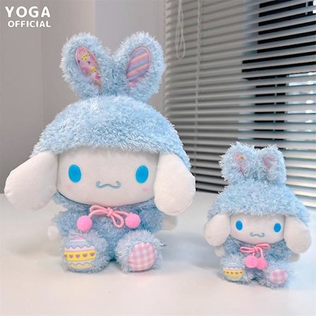 30cm Sanrios Kawaii Tegneserie Cinnamoroll Hello Kittys My Melody Kuromi Cp Hund Søt Påskekanin Plysjdukke Anheng Nøkkelring[HK]
