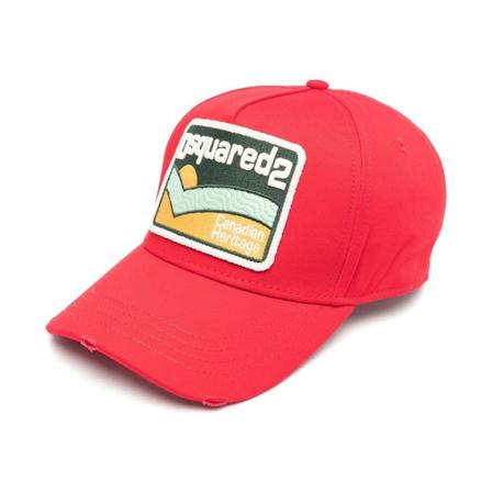 Dsquared2 Hoeds , Rood , Heren , Maat: ONE Size Hoeden
