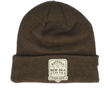 New Era Beanie Brown/Stone Cuff - New Era