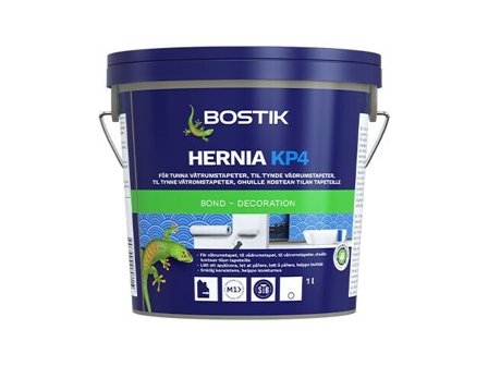 Bostik Hernia KP4 Våtrumslim 1 l, Kemteknik