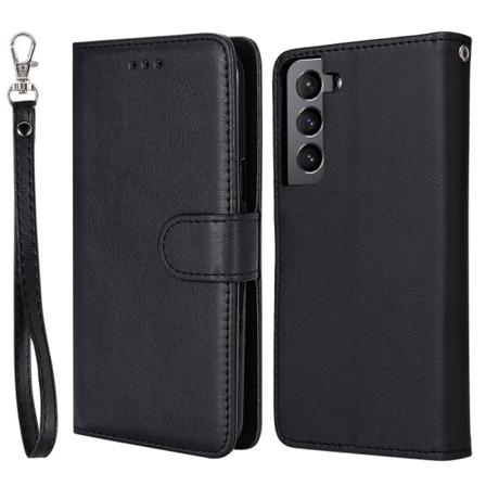 Skalo Samsung S22 Magnetskal/plånbok "2 I 1" - Svart Svart