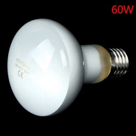 UVA+UVB Reptil Lampe Pære Skildpadde Solbadning UV Lamper Varme 60W