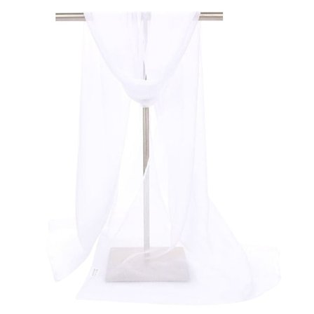 Skjerf Sjal HVIT HVIT