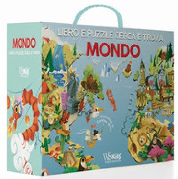 Mondo. Libro e puzzle cerca e trova. Ediz. a colori. Con puzzle. Con Poster Carolina Grosa