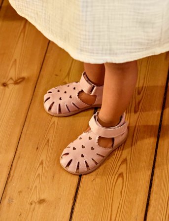 ANGULUS Sandals - Flat - Closed Toe - Pink - 23
