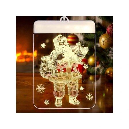 3D Jultomte - Fönsterdekoration[CO]