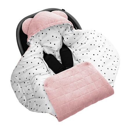 Wrap/Blanket for Car Seat Royal Baby Pink