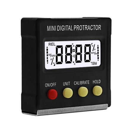 360 grader Mini Digital Protractor Inclinometer Elektronisk Level Box Magnetic Base Måle verktøy