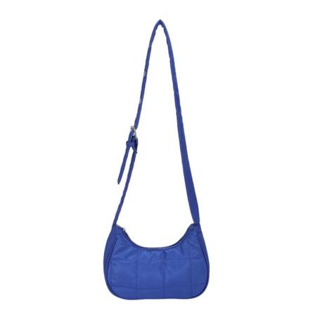 Fashion Quilted Tote Axelväskor Puffiga handväskor blue