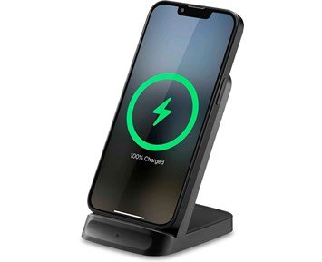 Andersson-WSC- Q1200 - Qi Wireless Charger Stand 15W-Trådløs mobilladestasjon 15W med LED lampe-Power-Ladestasjoner