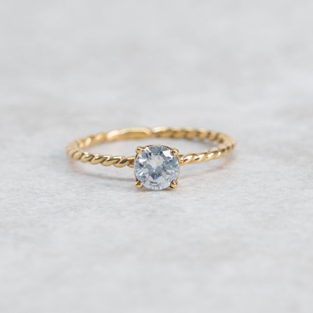 Videört, 18K Gelbgold : Diamanten - Laborgezüchtet, Karat - 1.00 kt