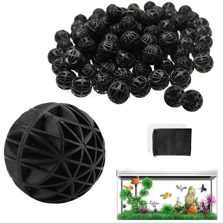 100 st Biobollar 26mm Biologiskt Filtermedia