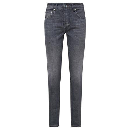 Barba, Skinny Jeans Grijs, Heren, Maat:W38