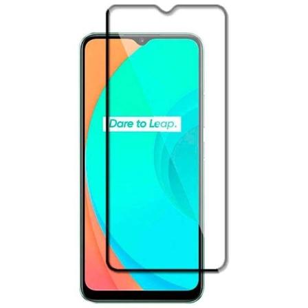 Realme C11 FullFrame 0,26 mm 9H karkaistu lasi Transparent
