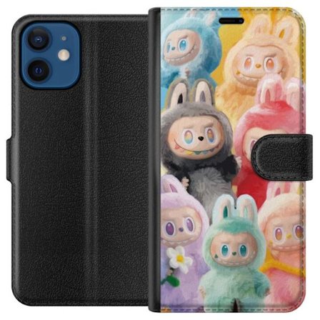 Yhteensopiva Lompakkokotelo Apple iPhone 12 mini Siisti hirviöjänis rajoitettu painos keräilykohde